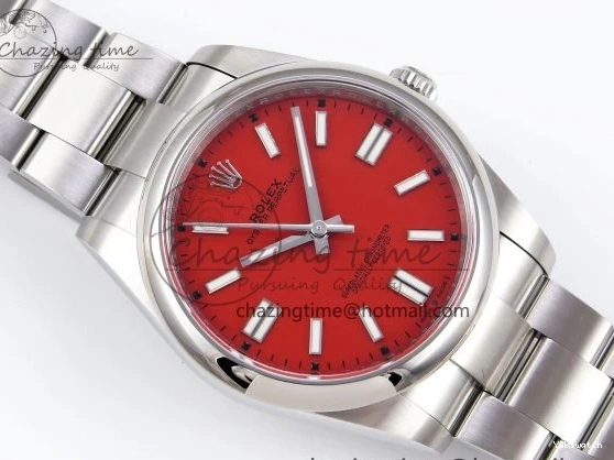 Edition Best 126000 41mm Steel Perpetual 1:1 904L VR3230 Red Clean Oyster Dial 0511